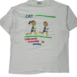 Hanes Graphic T-Shirt - 2XL White Cotton
