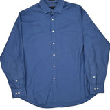 Tommy Hilfiger Polka Dot Shirt - XL Blue Cotton