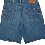 Levis Denim Shorts - 36W 10L Blue Cotton