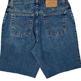 Levis Denim Shorts - 32W 11L Blue Denim