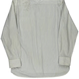 Tommy Hilfiger Striped Shirt - Large White Cotton