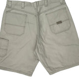 Carhartt Cargo Carpenter Shorts - 34W 9L Beige Cotton