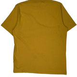 Carhartt T-Shirt - Large Yellow Cotton