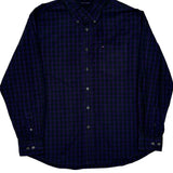 Tommy Hilfiger Checked Shirt - XL Purple Cotton