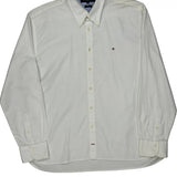 Tommy Hilfiger Shirt - 2XL White Cotton