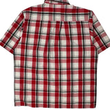 Southpole Checked Short Sleeve Shirt - 2XL Black Cotton
