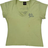 Harley Davidson T-Shirt - Large Yellow Cotton