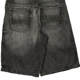 Unbranded Denim Shorts - 36W 14L Grey Cotton