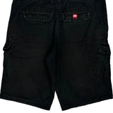 Ecko Unltd Cargo Shorts - 34W 10L Black Cotton