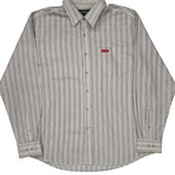 Avirex Striped Shirt - 2XL Multicoloured Cotton