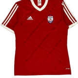 Woodbridge Soccer Club Adidas Football Shirt - Medium Red Polyester