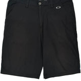 Oakley Chino Shorts - 38W 10L Black Cotton