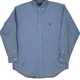 Blake Ralph Lauren Shirt - Medium Blue Cotton