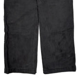 Carhartt Double Knee Carpenter Trousers - 30W 32L Black Cotton