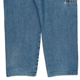 Dickies Carpenter Trousers - 38W 30L Blue Cotton