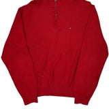 Tommy Hilfiger Jumper - Large Red Cotton