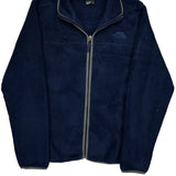 The North Face Fleece Jacket - Medium Navy Polyester
