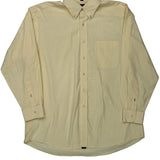 Tommy Hilfiger Shirt - Large Yellow Cotton
