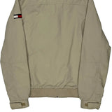 Tommy Hilfiger Spellout Harrington Jacket - XS Beige Cotton