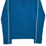 Tommy Hilfiger 1/4 Zip - Large Blue Cotton