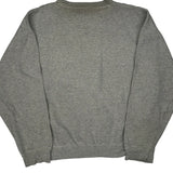 Chaps Ralph Lauren Spellout Sweatshirt - Large Gray Cotton