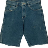 Dickies Denim Shorts - 34W 10L Blue Denim