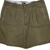 Tommy Hilfiger Chino Shorts - 36W 7L Khaki Cotton