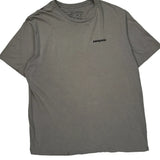 Patagonia Graphic T-Shirt - Large Gray Cotton