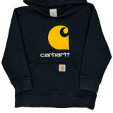 Age 8-10 Carhartt Hoodie - Small Black Cotton