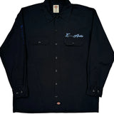 Audio Dickies Shirt - Large Black Cotton