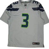 Seattle Seahawks Nike Nfl Football Jersey - XL Gray Polyester