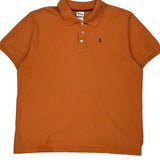Disney Polo Shirt - XL Orange Cotton