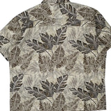 Island Shores Hawaiian Shirt - 2XL Beige Cotton