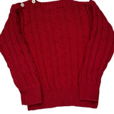Age 2 Ralph Lauren Jumper - 3XS Red Knitted