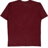 Carhartt T-Shirt - Medium Burgundy Cotton