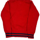 Age 5 Tommy Hilfiger 1/4 Zip - Small Red Cotton
