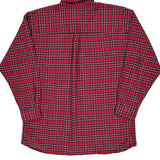 Chaps Ralph Lauren Checked Flannel Shirt - XL Red Cotton