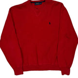 Polo By Ralph Lauren Sweater - XL Red Cotton