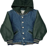 Age 2 Cherokee Varsity Jacket - 2XS Blue Cotton