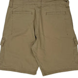 Wrangler Cargo Shorts - 34W 10L Khaki Cotton