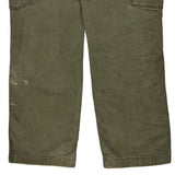 Carhartt Double Knee Carpenter Trousers - 32W 30L Grey Cotton
