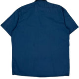 Dickies Short Sleeve Shirt - XL Blue Cotton
