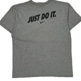 Nike T-Shirt - Small Gold Cotton