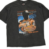 Tony Stewart Chase Authentics Nascar T-Shirt - 2XL Black Cotton