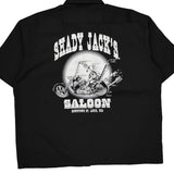 Shady Jack'S Saloon Dickies Graphic Short Sleeve Shirt - XL Black Polyester Blend