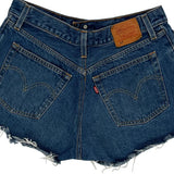 Levis Denim Shorts - 30W UK 10 Blue Denim