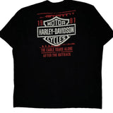 Harley Davidson 1981 Harley Davidson Graphic T-Shirt - 2XL Black Cotton