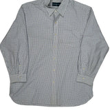 Ralph Lauren Checked Shirt - XL Blue Cotton