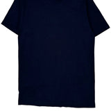 Spartans Roots Athletics Single Stitch T-Shirt - Medium Navy Cotton