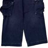 Age 4 Polo By Ralph Lauren Cargo Trousers - X-Smallw 10L Navy Cotton